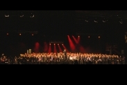Praise United Friesland 2012, Martin Brand + 400 koorleden op een podium van 20 x 10 meter